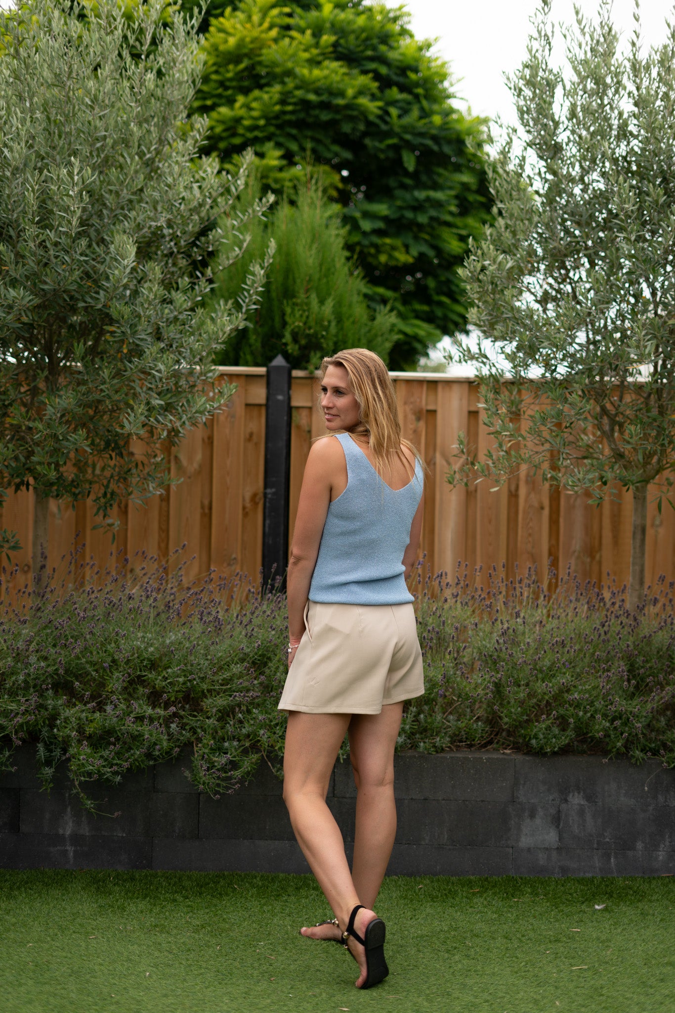Beige Skort – Sweet & Sporty