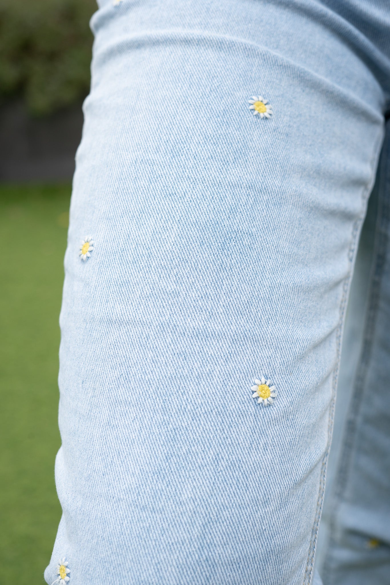 Flower Power jeans - vrolijk & comfortabel