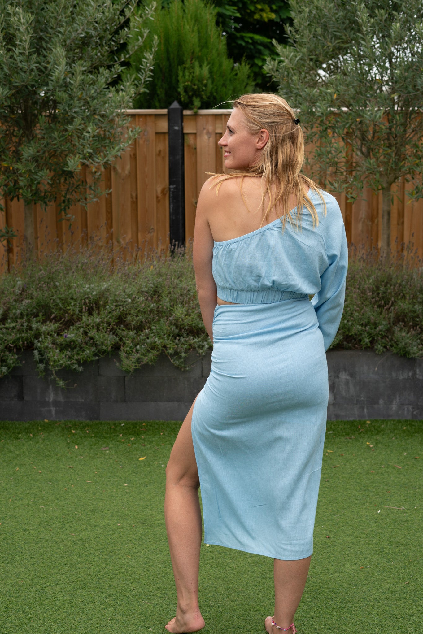 Luchtige Blauwe Set – stijlvol & elegant
