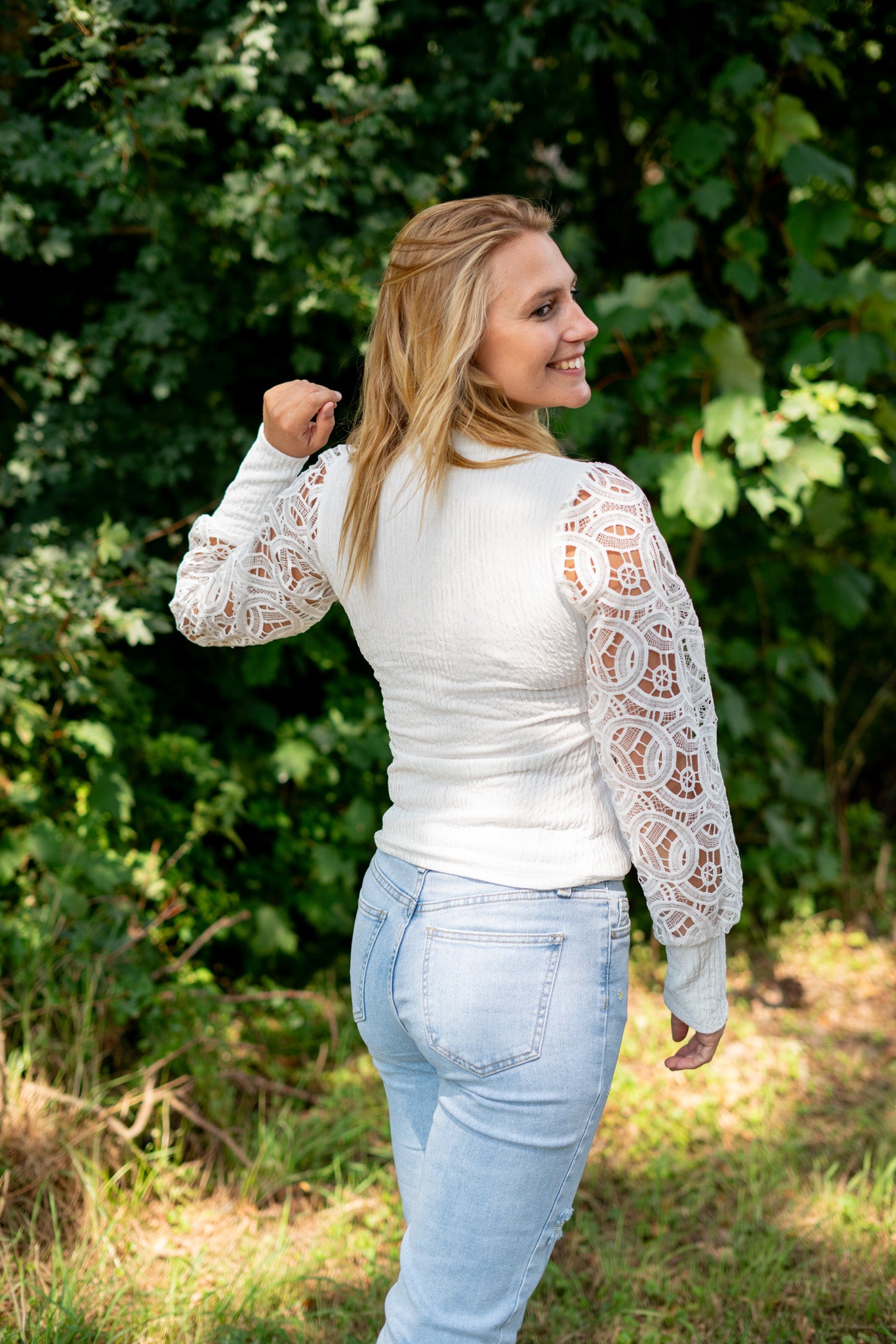 Zachte Witte Top – luchtig & elegant