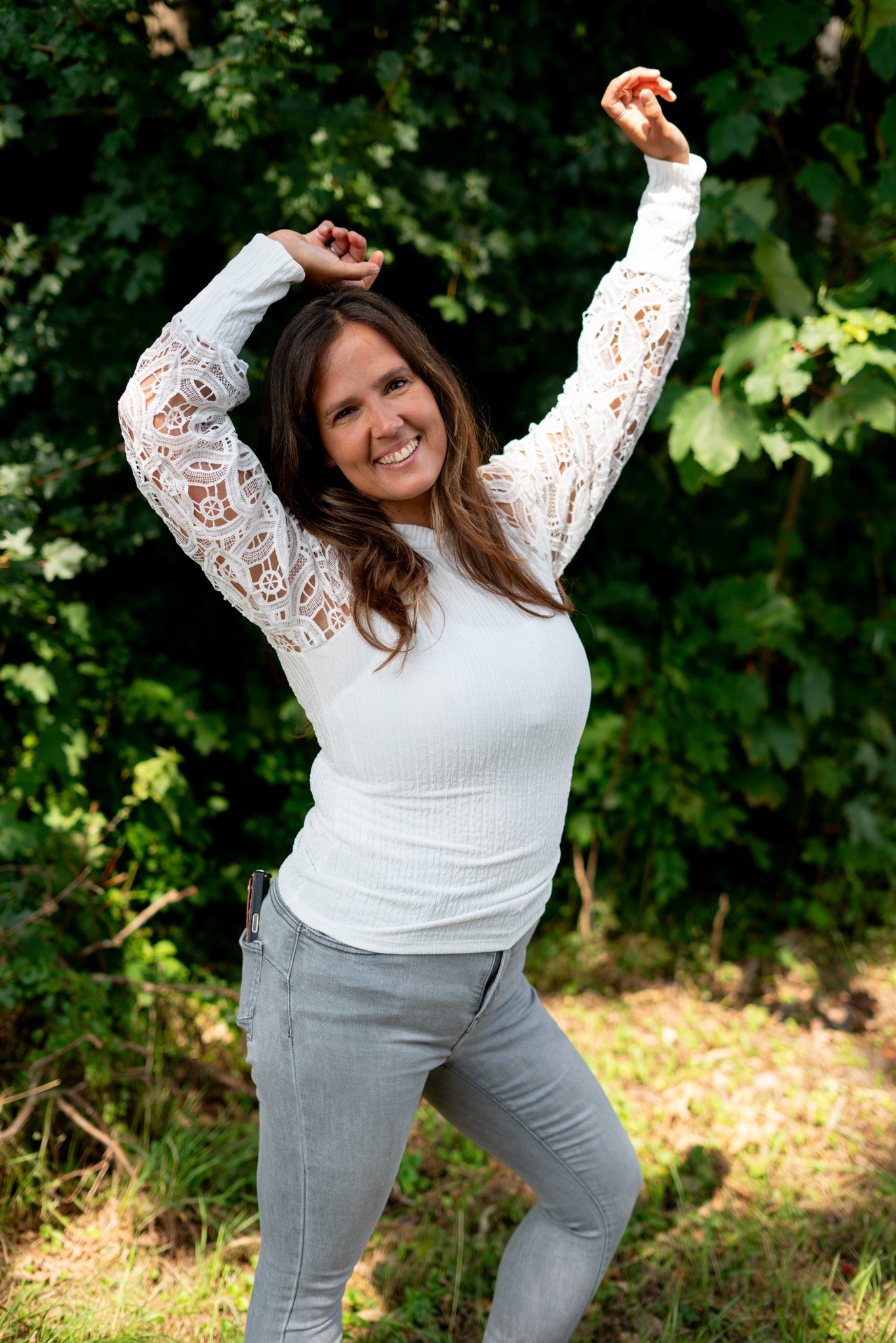 Zachte Witte Top – luchtig & elegant