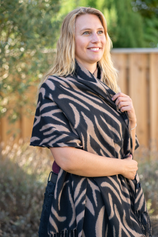 Sjaaltjes met dierenprint