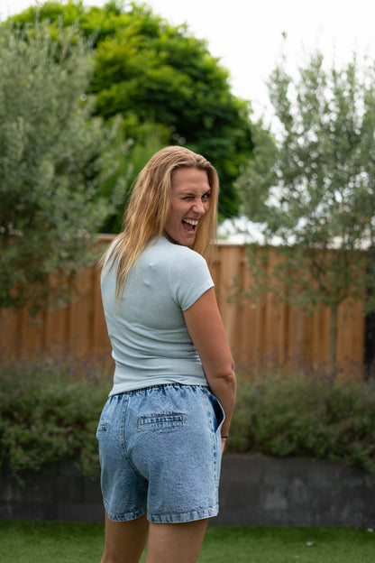 Easy Denim Short - comfy & stijlvol