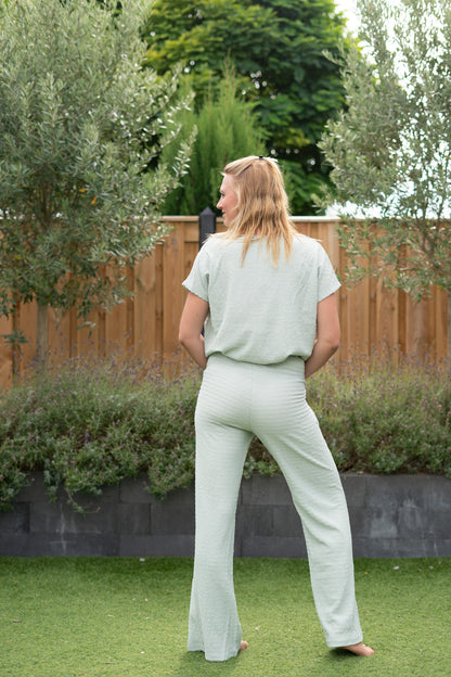 Zachte Mint Co-ord – relaxed & stijlvol