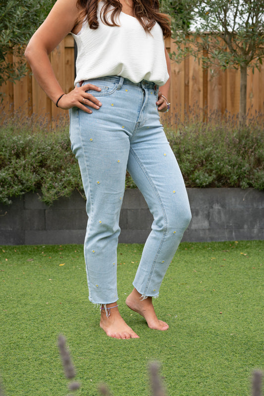 Flower Power Denim