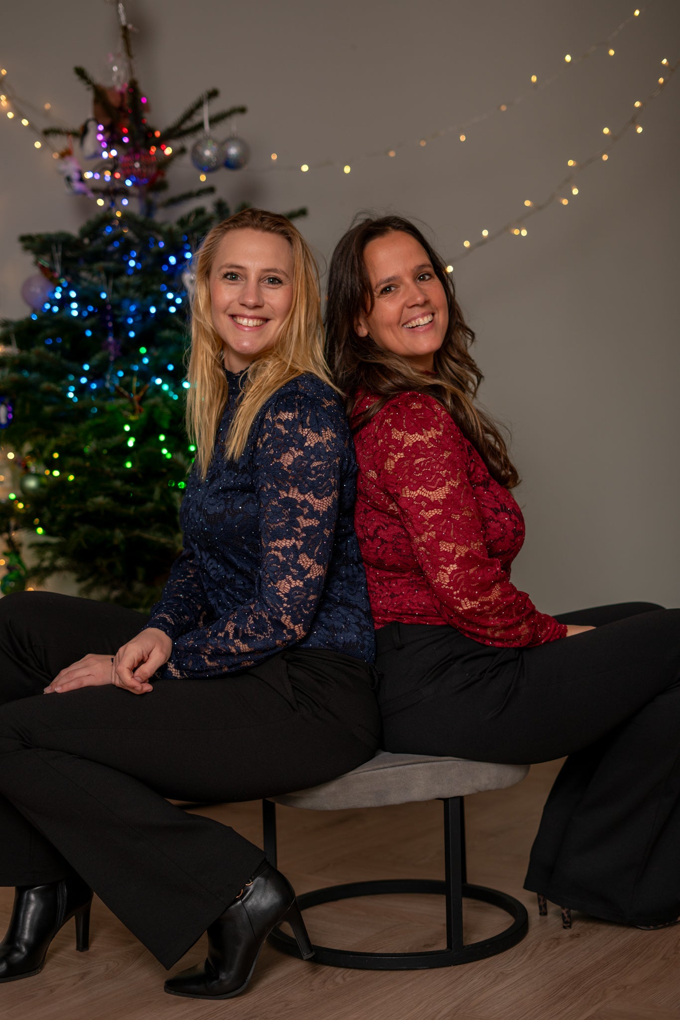 Luxe Kanten transparante Top